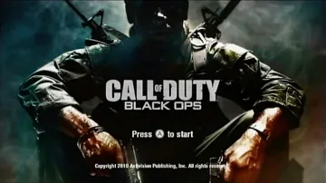 Call of Duty - Black Ops screen shot title